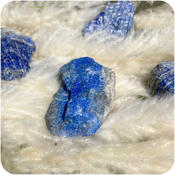 Lapis Lazuli (Lazurit) Brut pentru Adevăr și Eliberare - imagine 6