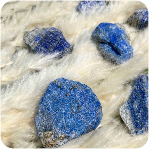 Lapis Lazuli (Lazurit) Brut pentru Adevăr și Eliberare - imagine 2