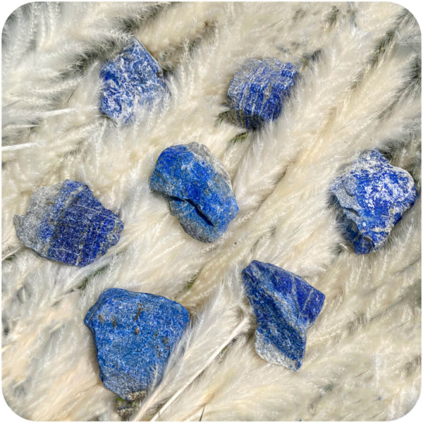 Lapis Lazuli (Lazurit) Brut pentru Adevăr și Eliberare - imagine 4