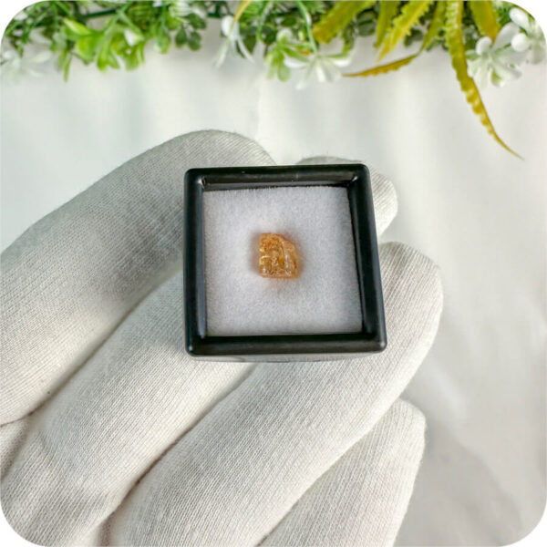 Topaz Imperial (Galben) Brut pentru Întărirea Optimismului, Încrederii și Voinței - imagine 7