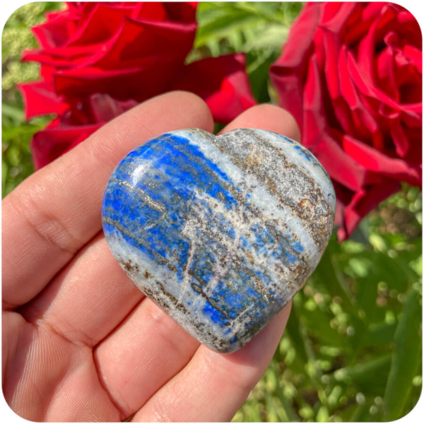 Inimă Lapis Lazuli pentru Adevăr și Eliberare - imagine 8