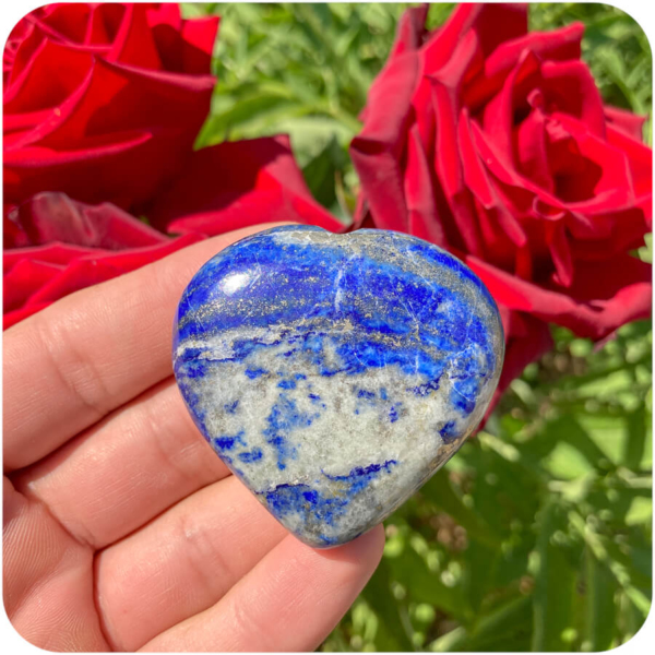 Inimă Lapis Lazuli pentru Adevăr și Eliberare - imagine 4