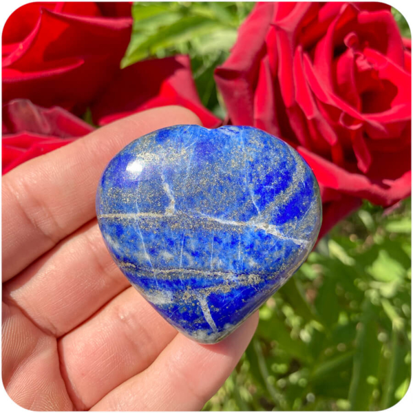 Inimă Lapis Lazuli pentru Adevăr și Eliberare - imagine 5