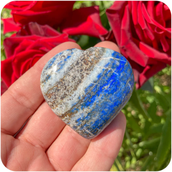 Inimă Lapis Lazuli pentru Adevăr și Eliberare - imagine 7