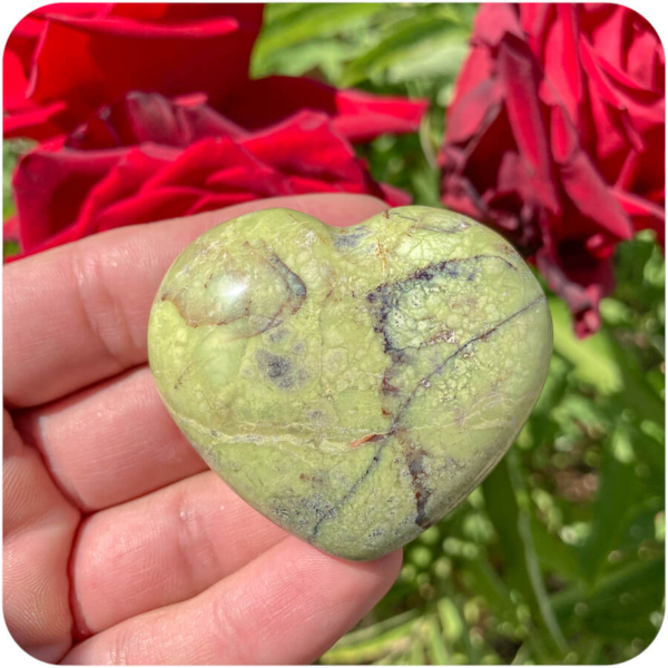 Inimă Opal Verde pentru O Nouă Perspectivă - imagine 5