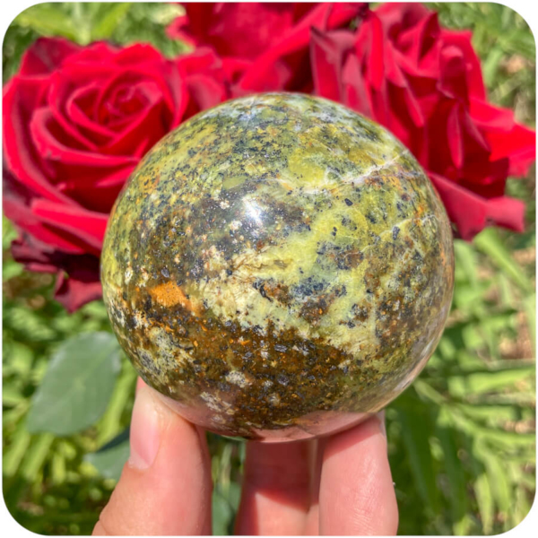 Sferă Opal Verde pentru O Nouă Perspectivă - imagine 4