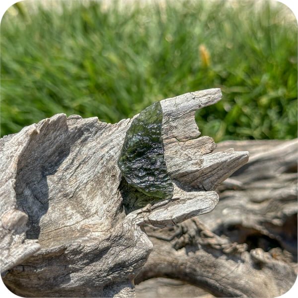 Moldavit Brut pentru Spirituală și Protecție №1 - imagine 5