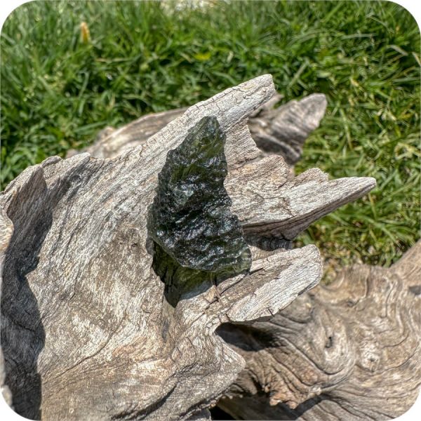 Moldavit Brut pentru Spirituală și Protecție №1 - imagine 6