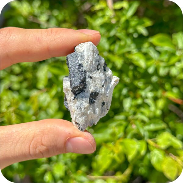 Cuarț cu Turmalină Neagră Brut pentru Protecție, Echilibru și Evoluție Spirituală - imagine 6