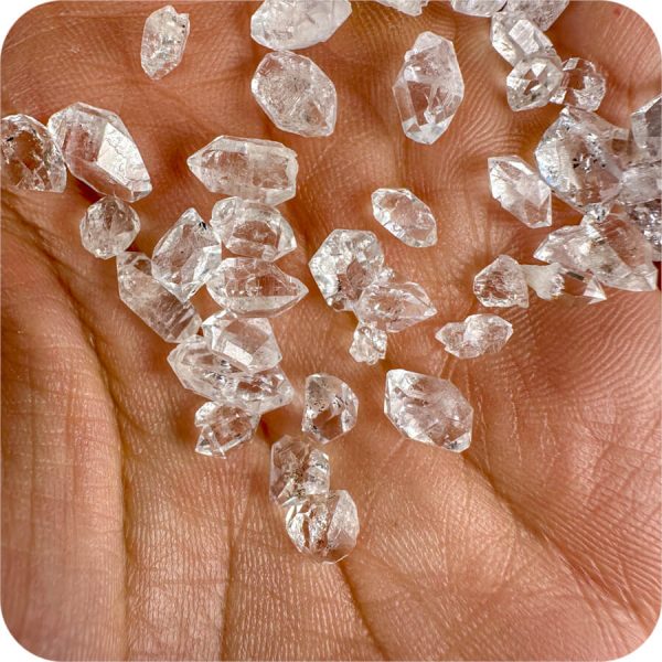 Diamantul Herkimer Brut pentru Întărirea Energiei și Claritate - imagine 7