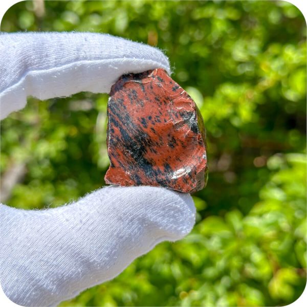 Obsidian Mahon Brut – Putere Vulcanică și Transformare Interioară - imagine 2