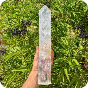 Obelisc Mare Cristal de Stâncă №14 pentru Claritate, Memorie și Manifestare