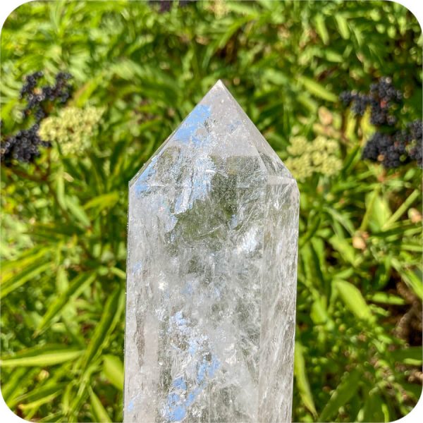 Obelisc Mare Cristal de Stâncă №14 pentru Claritate, Memorie și Manifestare - imagine 3