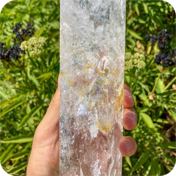 Obelisc Mare Cristal de Stâncă №14 pentru Claritate, Memorie și Manifestare - imagine 5