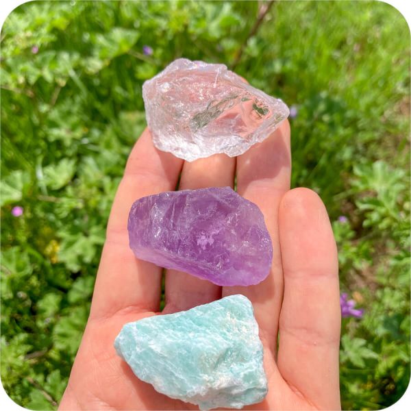 Set Pietre Brute pentru Cele Șapte Chakre - imagine 5