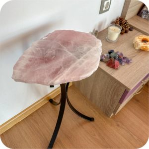 Masă din Cuarț Roz - Frumusețe cu Energie Nr. 5