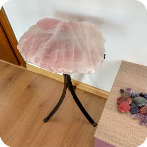 Masă din Cuarț Roz pentru Eleganță și Energie Naturală Nr. 2
