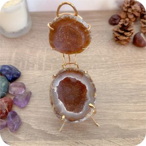 Cutie pentru Bijuterii din Agat Geodic Nr. 12